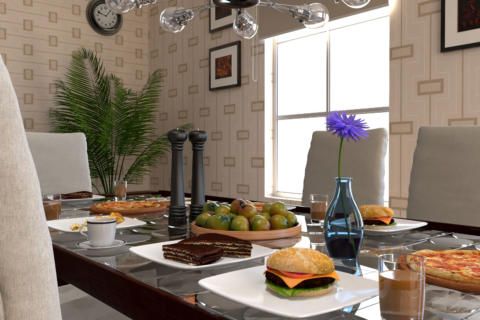 Sketchup-archive-Dining-room-1